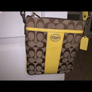 Coach cross body bag